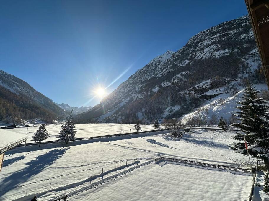 Breathtaking View Apartment Near Zermatt With Parking テッシュ エクステリア 写真